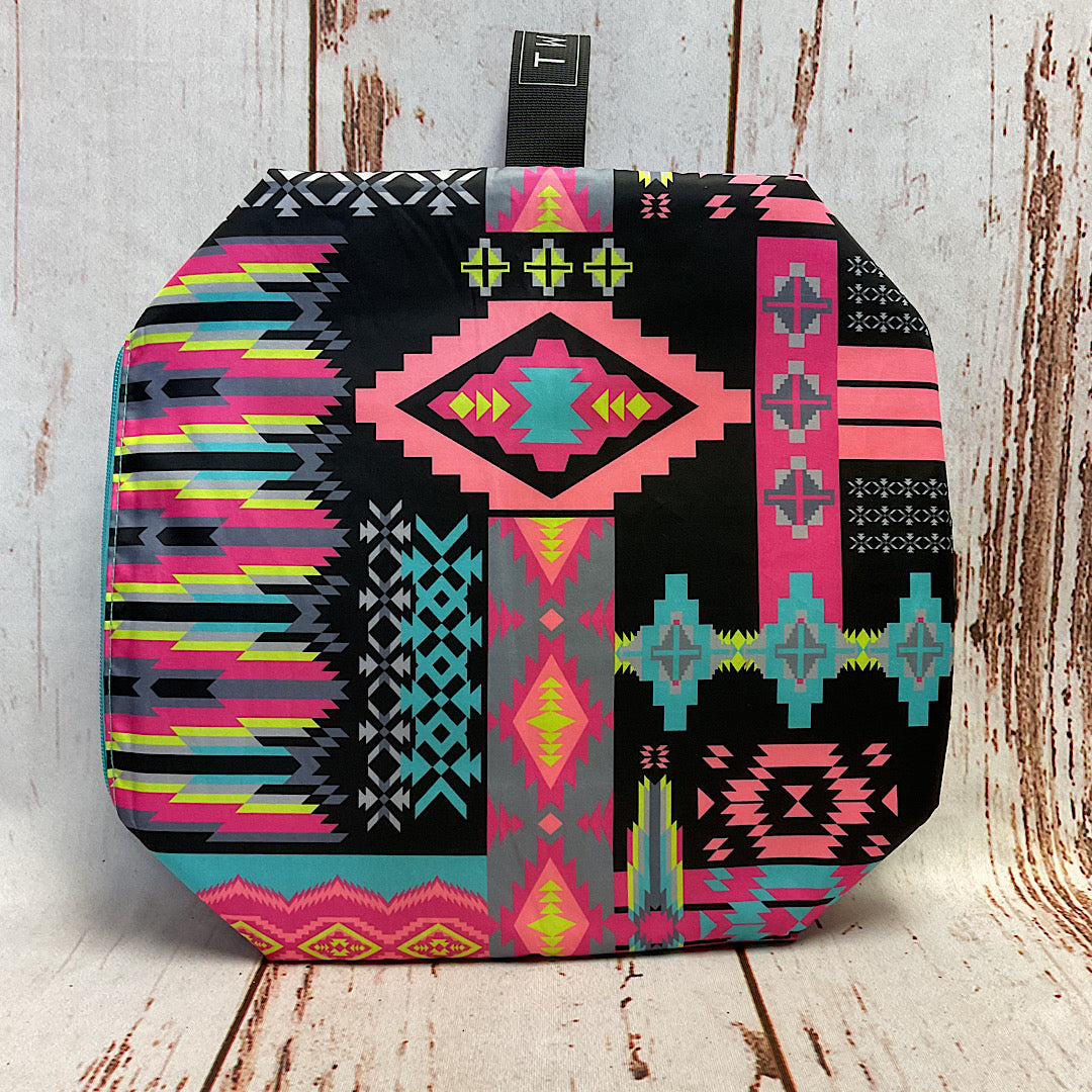 Two 2 Fly - Neon Nancy Aztec Travel/Cosmetic Bag