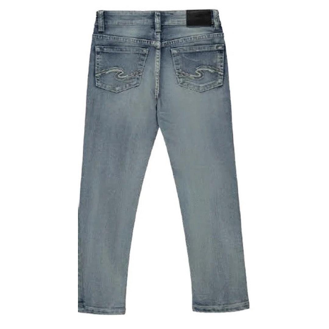 Boys Silver ZANE Boot Jeans