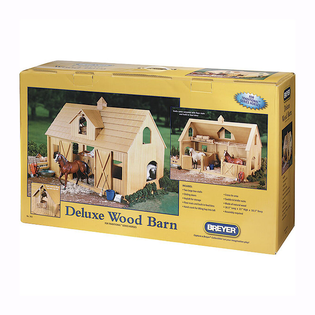 Breyer - Deluxe Wooden Barn with Capola 30x21x18 302