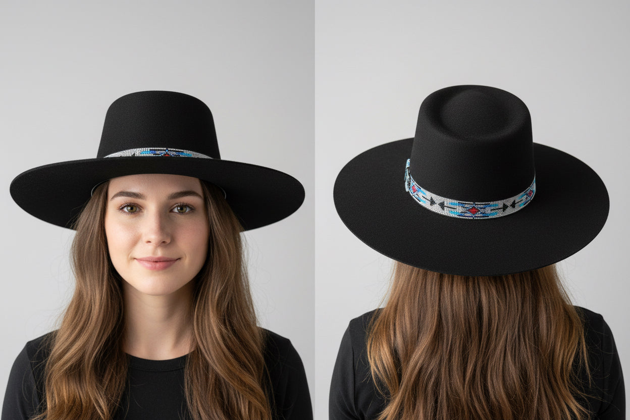 Twister Hat Flat Top Flat Brim T7811001