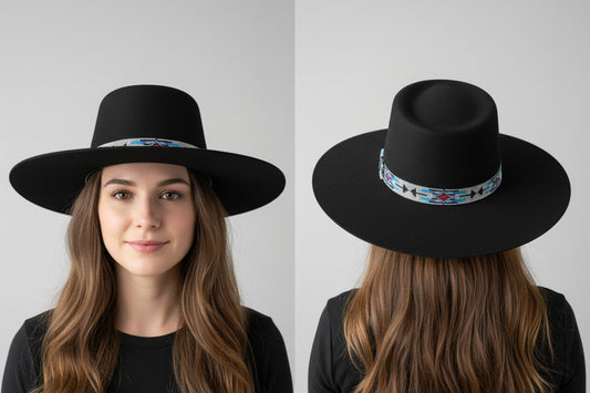 Twister Hat Flat Top Flat Brim T7811001