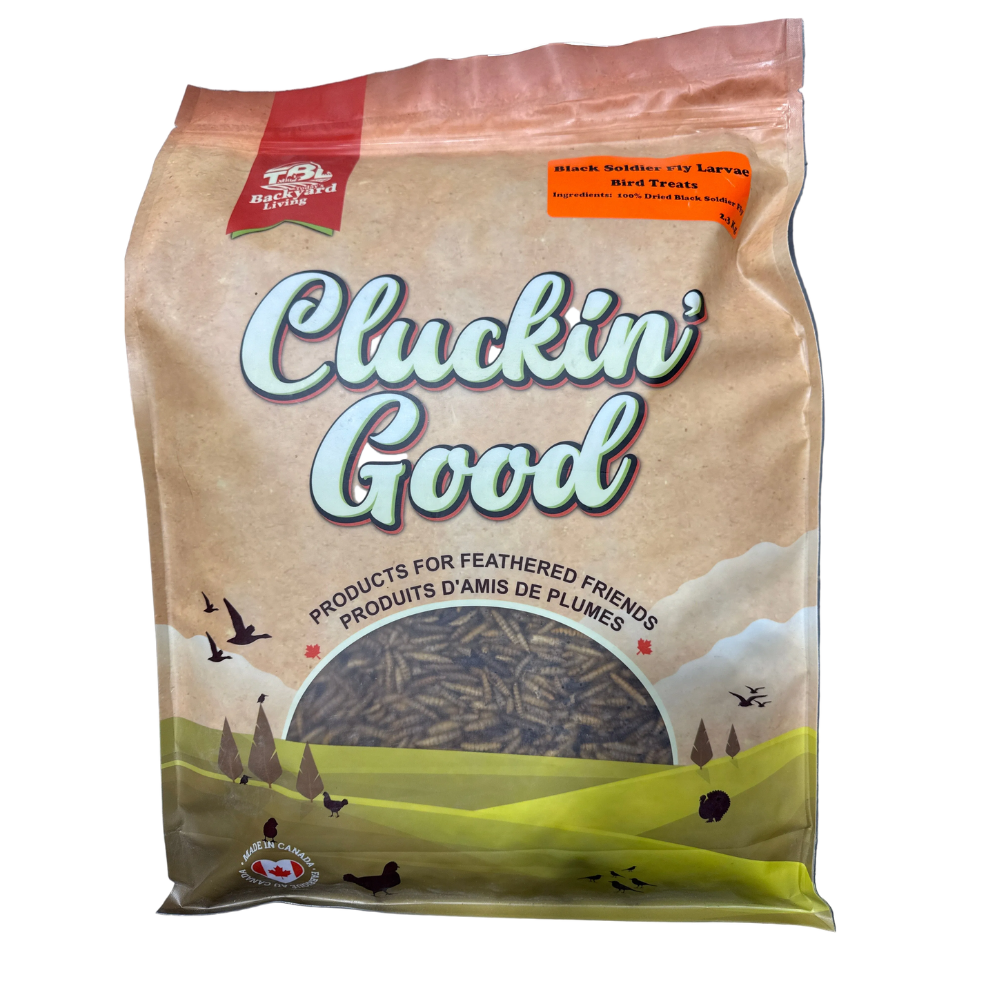 Cluckin' Good Black Soldier Fly Larvae