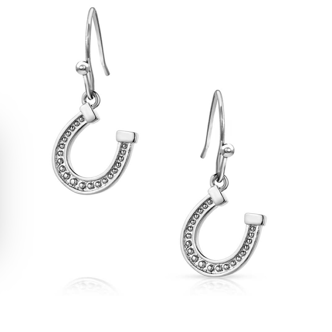 Dainty Horseshoe Earrings