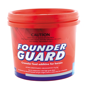 FOUNDERGUARD® Granular feed additive for horses 1kg