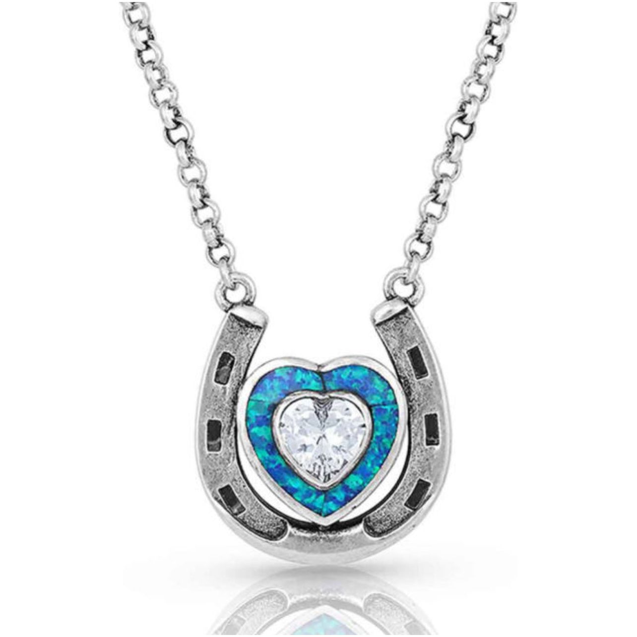 The Love Inside Luck Horseshoe Necklace