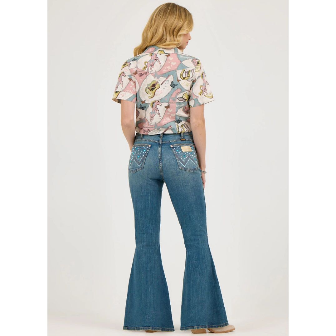 Wrangler Ladies Jeans X LAINEY WILSON, BEJEWELED, BELL BOTTOMS | 112368249