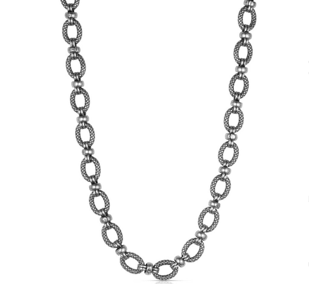 Montana Silversmiths Chain Necklace - Cobra Chain NC6305