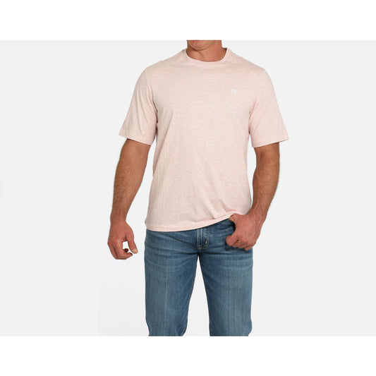 Cinch Men’s T-shirt Heather Light Pink MTK1650003