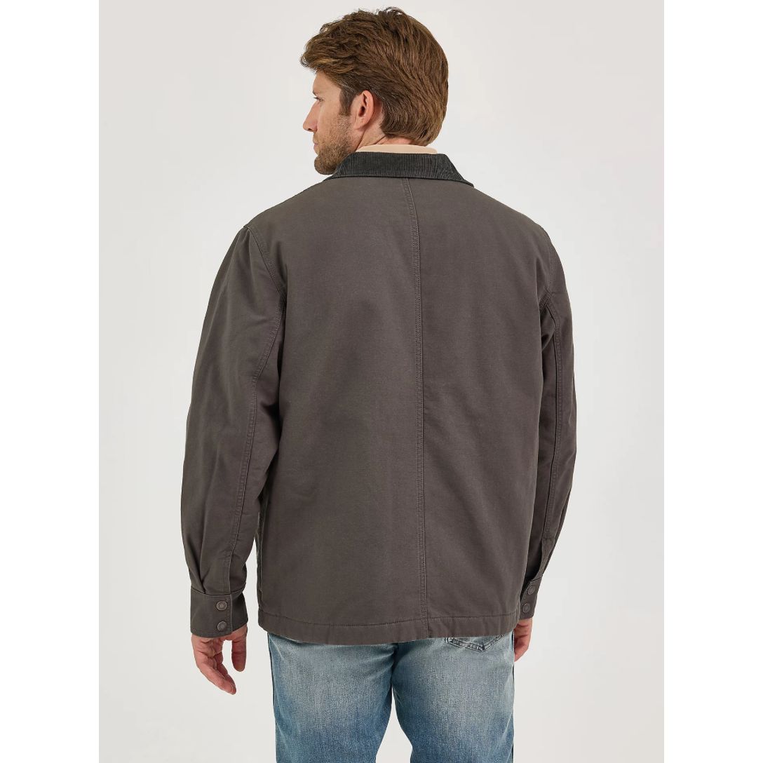 WRANGLER MEN’S Hidden Zip Barn JACKET 112367620 Color Raven