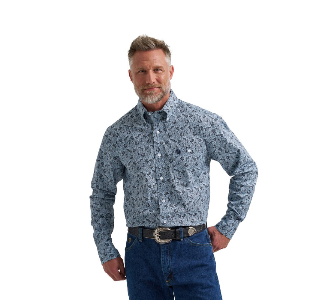 Wrangler Men's, George Straight, Long Sleeve, 112381960