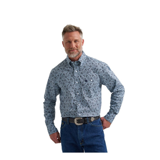 Wrangler Men's, George Straight, Long Sleeve, 112381960