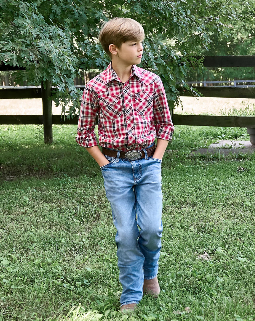 Wrangler Boys Jean - Retro Slim Straight 112367863