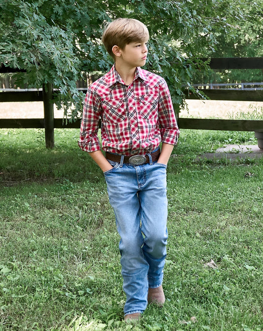 Wrangler Boys Jean - Retro Slim Straight 112367863