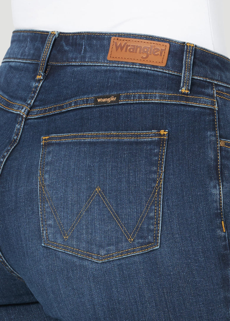 Wrangler Ladies Jean, High Rise, Bold Boot, Stockton 10MT1BTSN