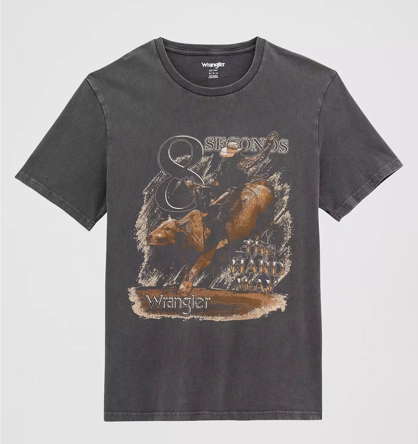 Wrangler Men's T-Shirt, Brown, 112380273
