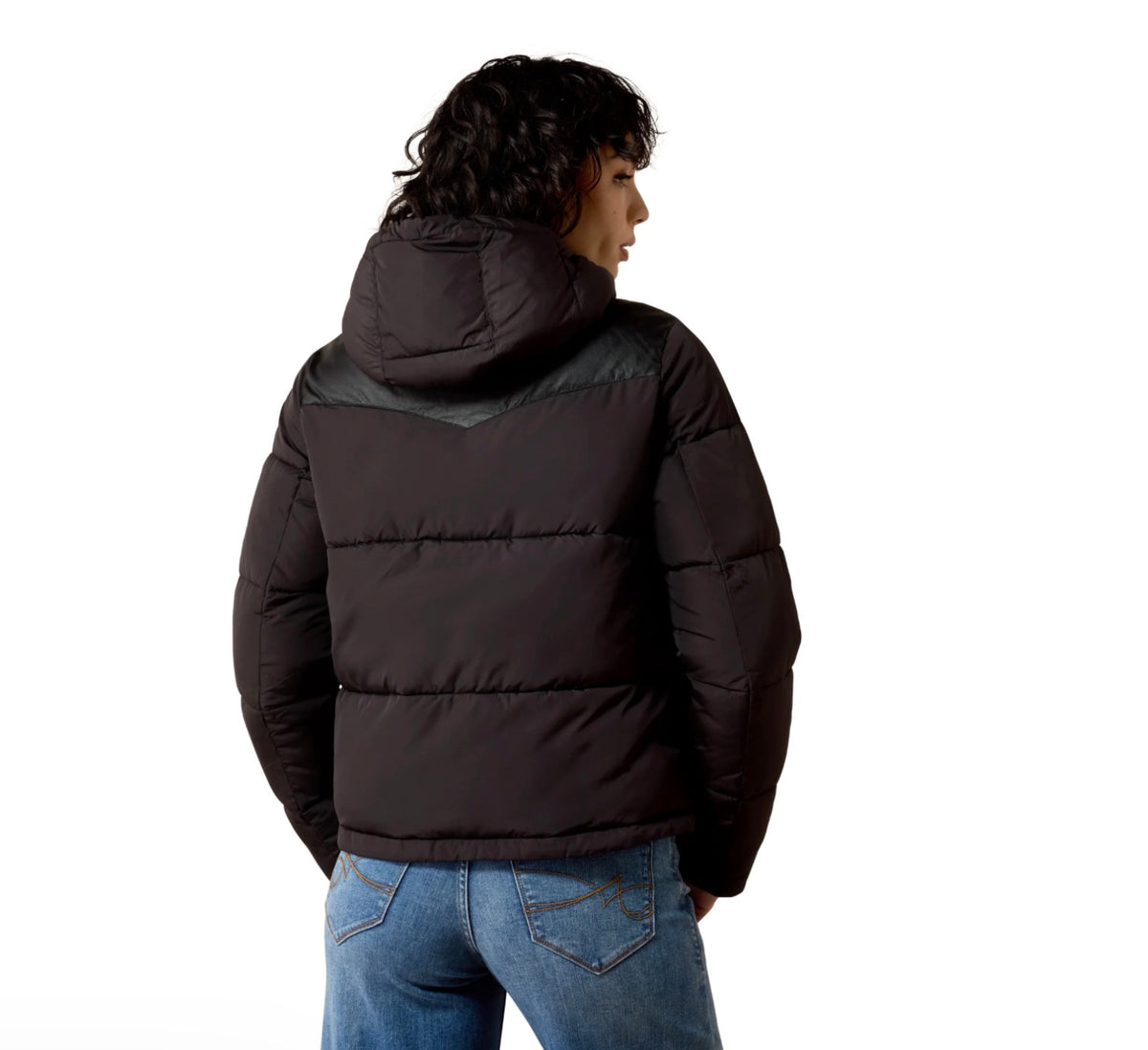 Ariat Ladies Frontier Puffer Jacket, Black 10079507