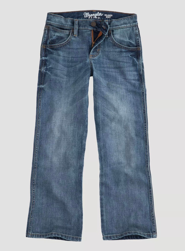 Wrangler Boys Jean - Retro Relaxed Boot 10BRT20FL