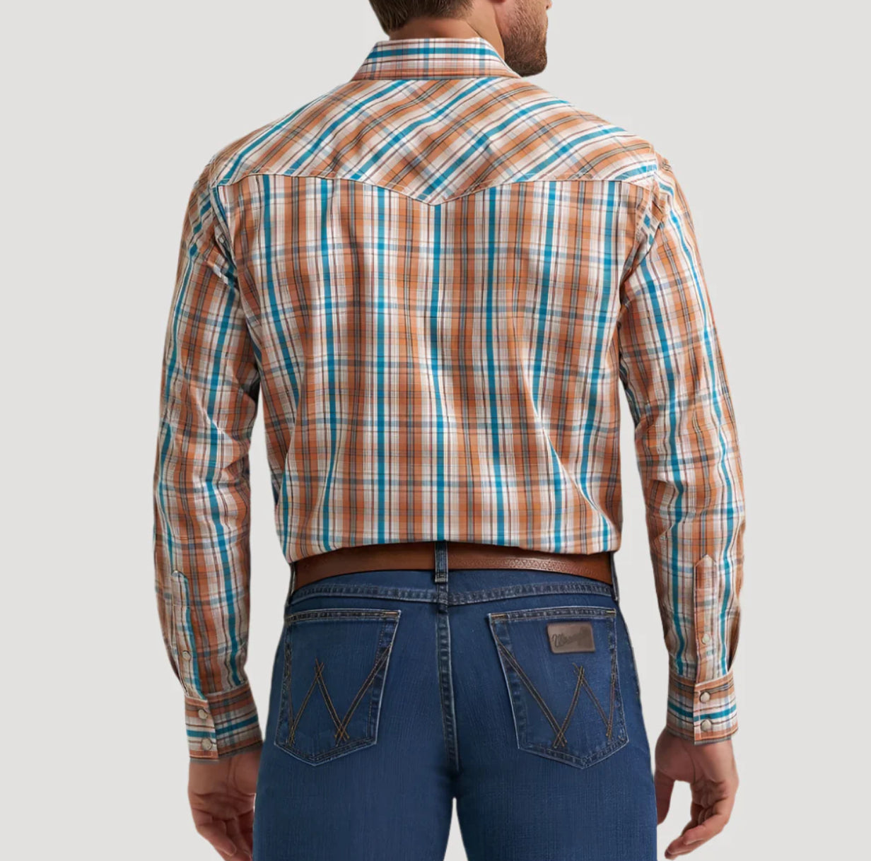Wrangler Men’s Shirt, 20X, Long Sleeve, Button Up 112367926