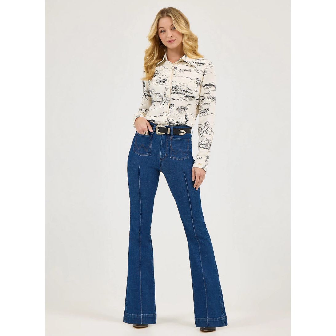 Wrangler Ladies Jean |  X LAINEY WILSON BARE BACK FLARE 112368133