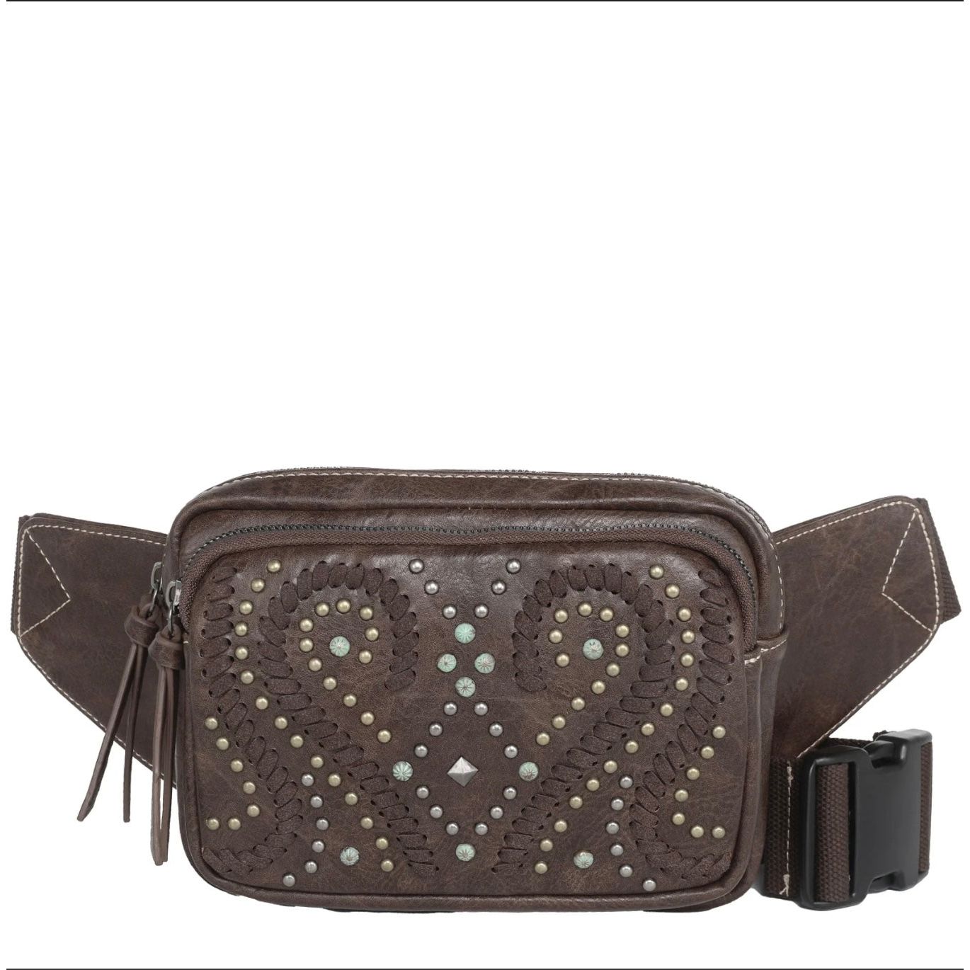 Montana West Whipstitch Collection Sling Bag