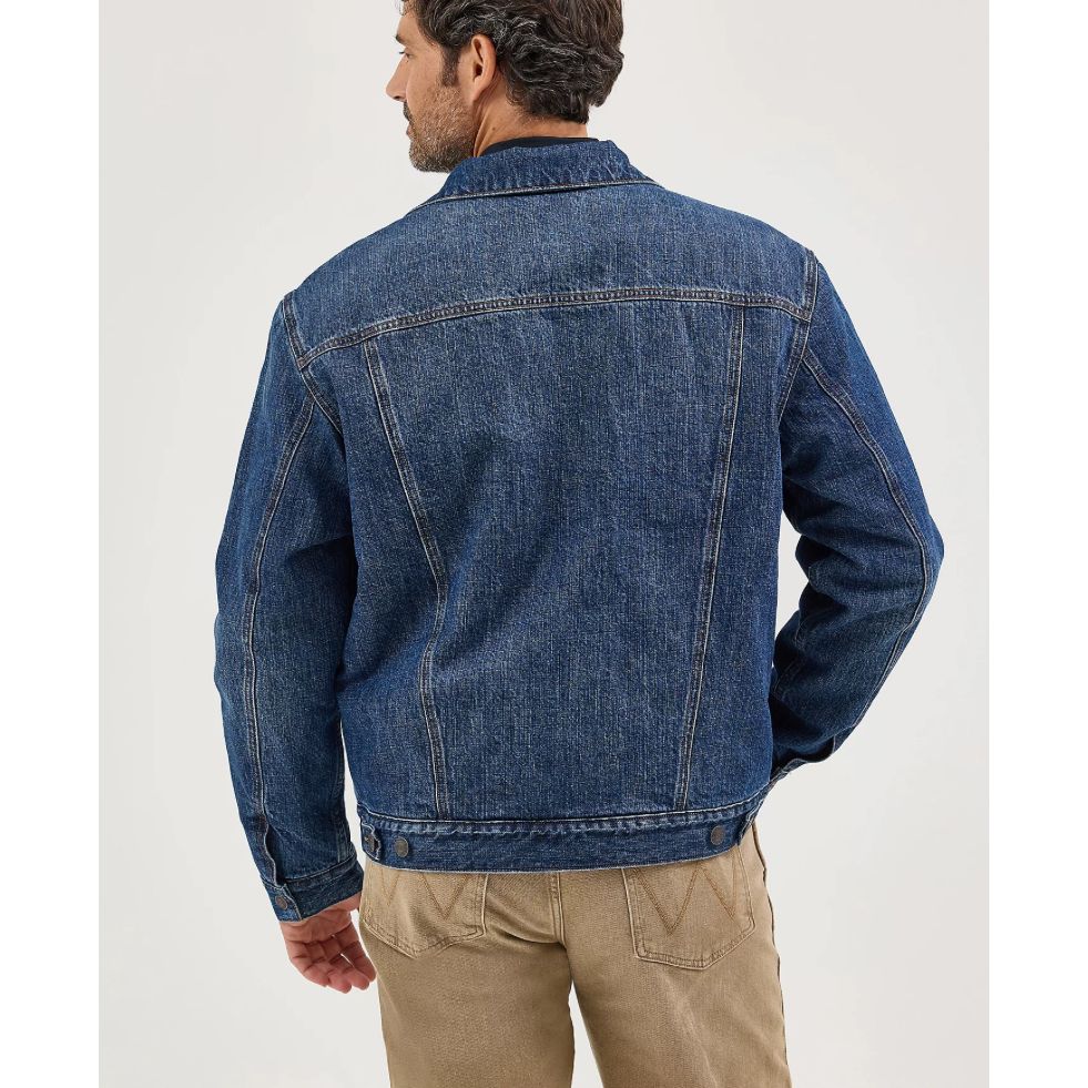 WRANGLER MEN’S Retro Jean Jacket, Sherpa lined 112368307