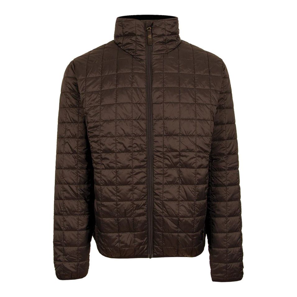 STS Mens Wesley Puffer Jacket Chocolate STS9054