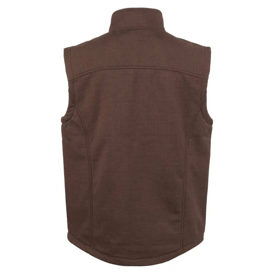 STS Mens Weston Vest Brown STS3016