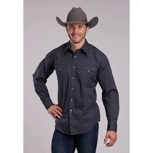 Roper Men’s Long Sleeve Western Shirt 03-001-0064-0327