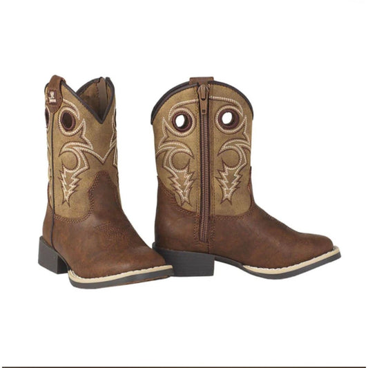 Twister Toddler Western Boot, Square Toe, 4413702