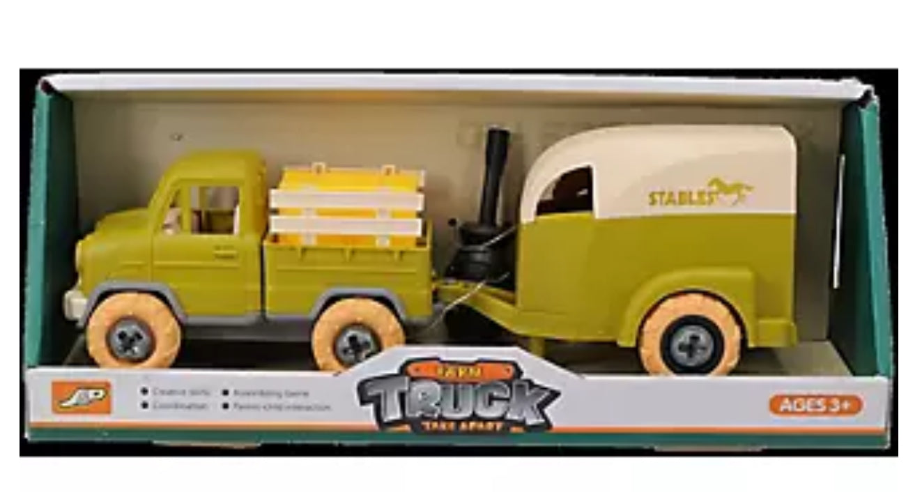 Truck & Horse Trailer Farm Toy 87-96005-0-0