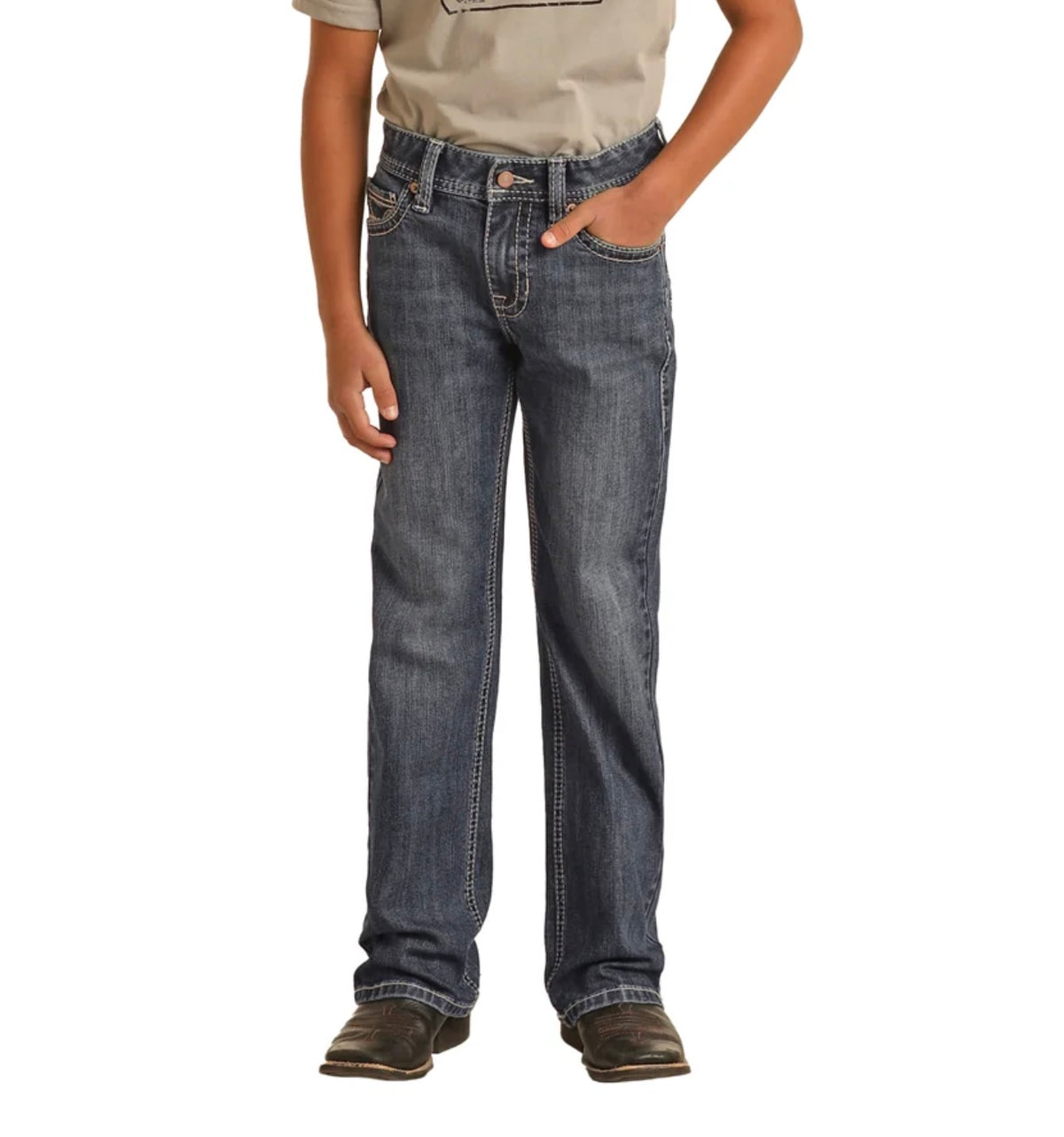 ROCK & ROLL Boy’s Jean - BB GUN REGULAR BOOTCUT BB0BD10426