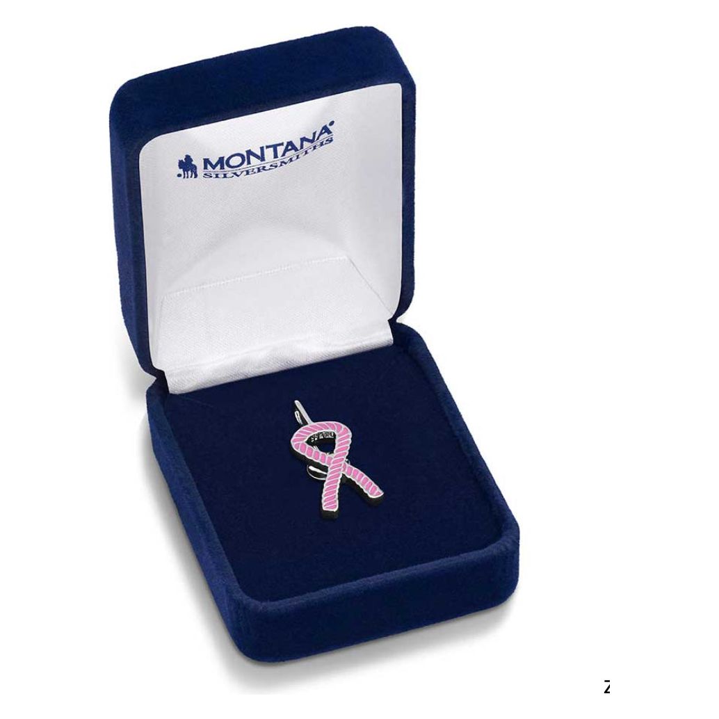 Montana Silversmith - Hat Clip- Tough Enough To Wear Pink HCP6056TWP
