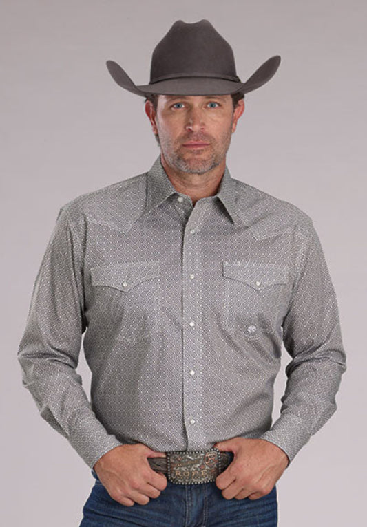 Roper Men’s Long Sleeve Western Shirt 3-01-225-4300