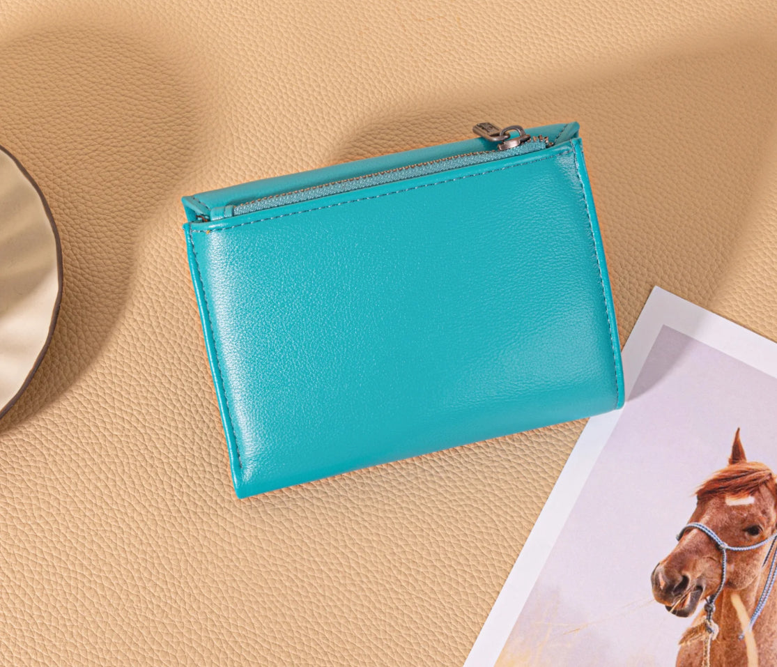 Wrangler Wallet -  Dual Sided WG263-W076 Turquoise or Cream