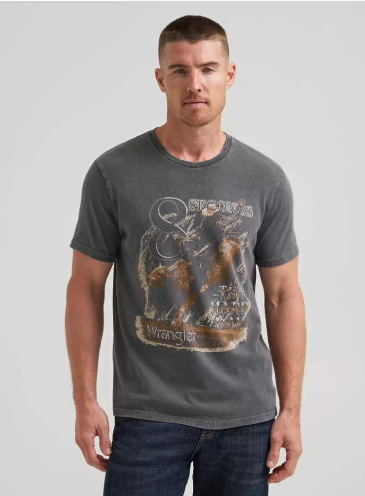 Wrangler Men's T-Shirt, Brown, 112380273