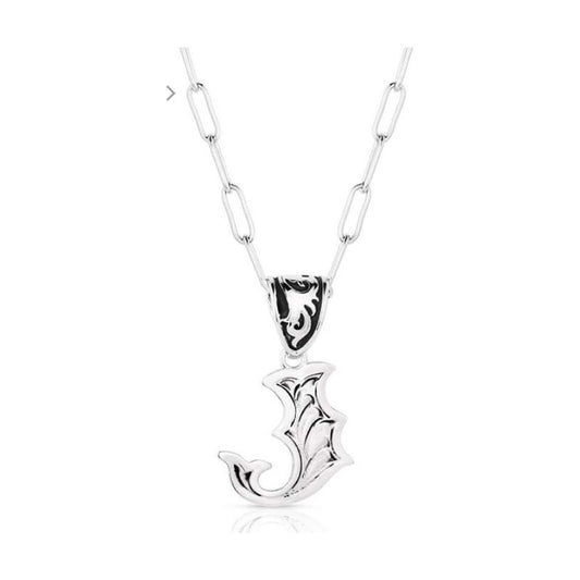 Montana Silversmith - Necklace Engraved Initial - NC6096-J