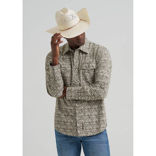 WRANGLER MEN'S,  Retro, LONG SLEEVE SHIRT, Modern Fit, 112374952