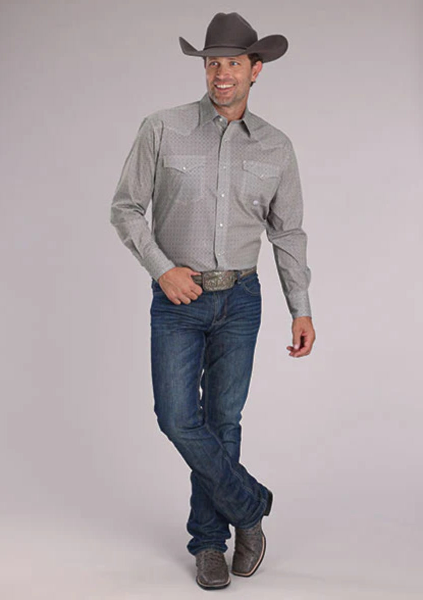 Roper Men’s Long Sleeve Western Shirt 3-01-225-4300