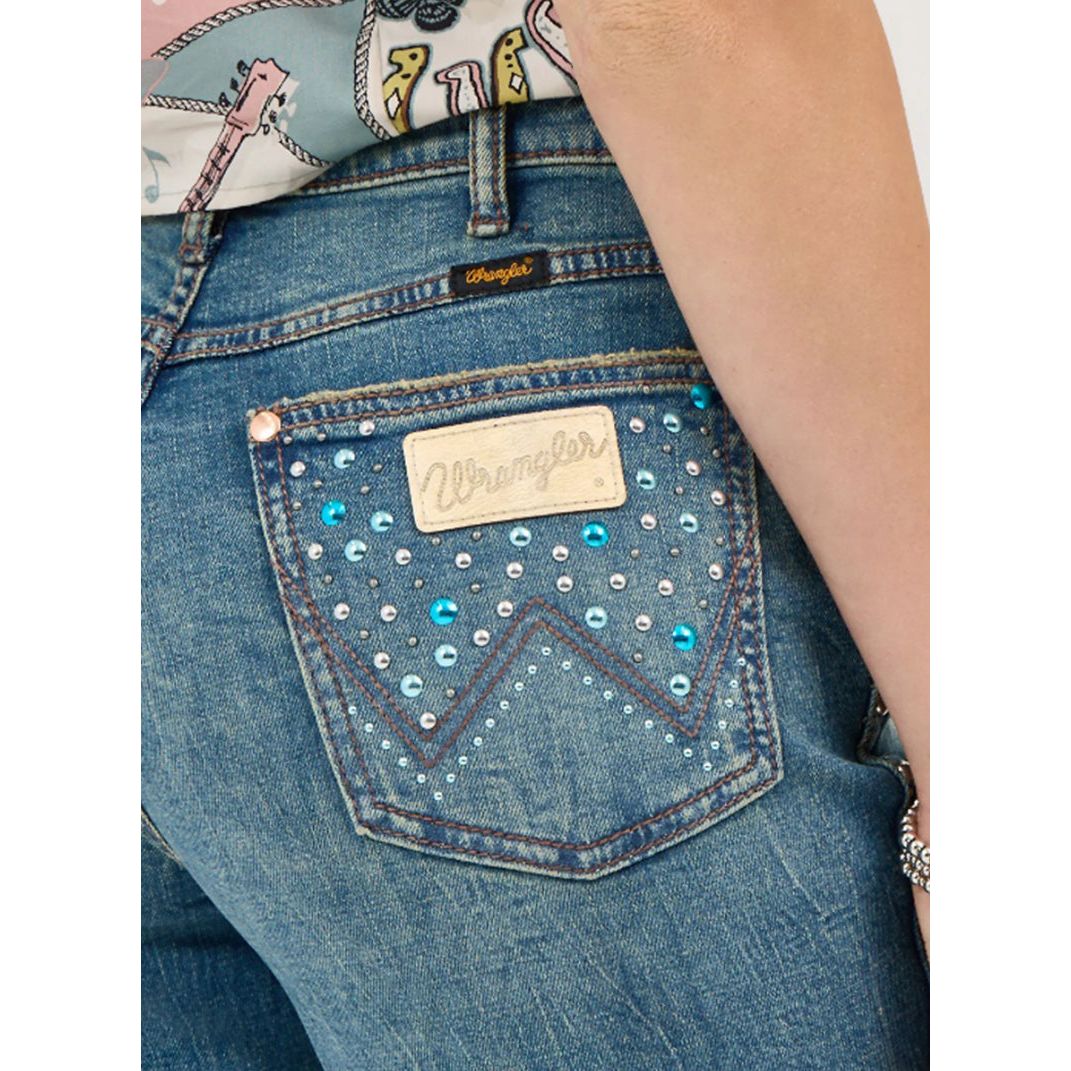 Wrangler Ladies Jeans X LAINEY WILSON, BEJEWELED, BELL BOTTOMS | 112368249
