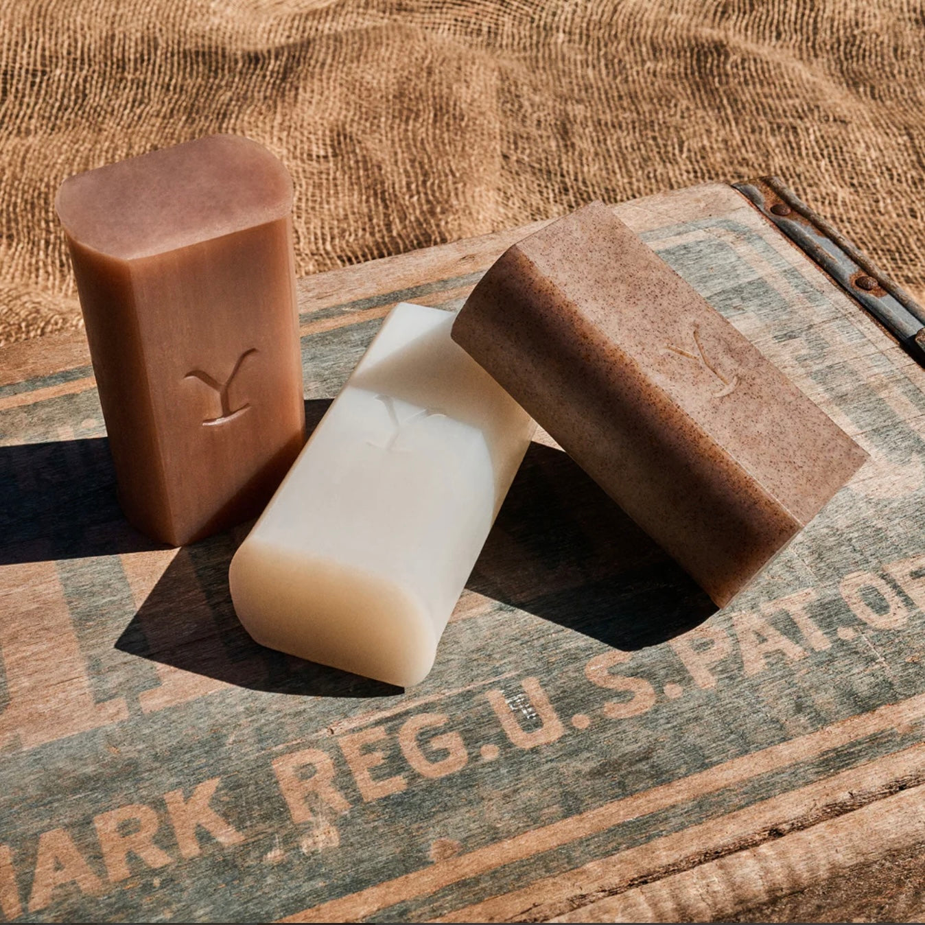 Yellowstone Bunkhouse Cleansing Bar Soap - Amber & Oak