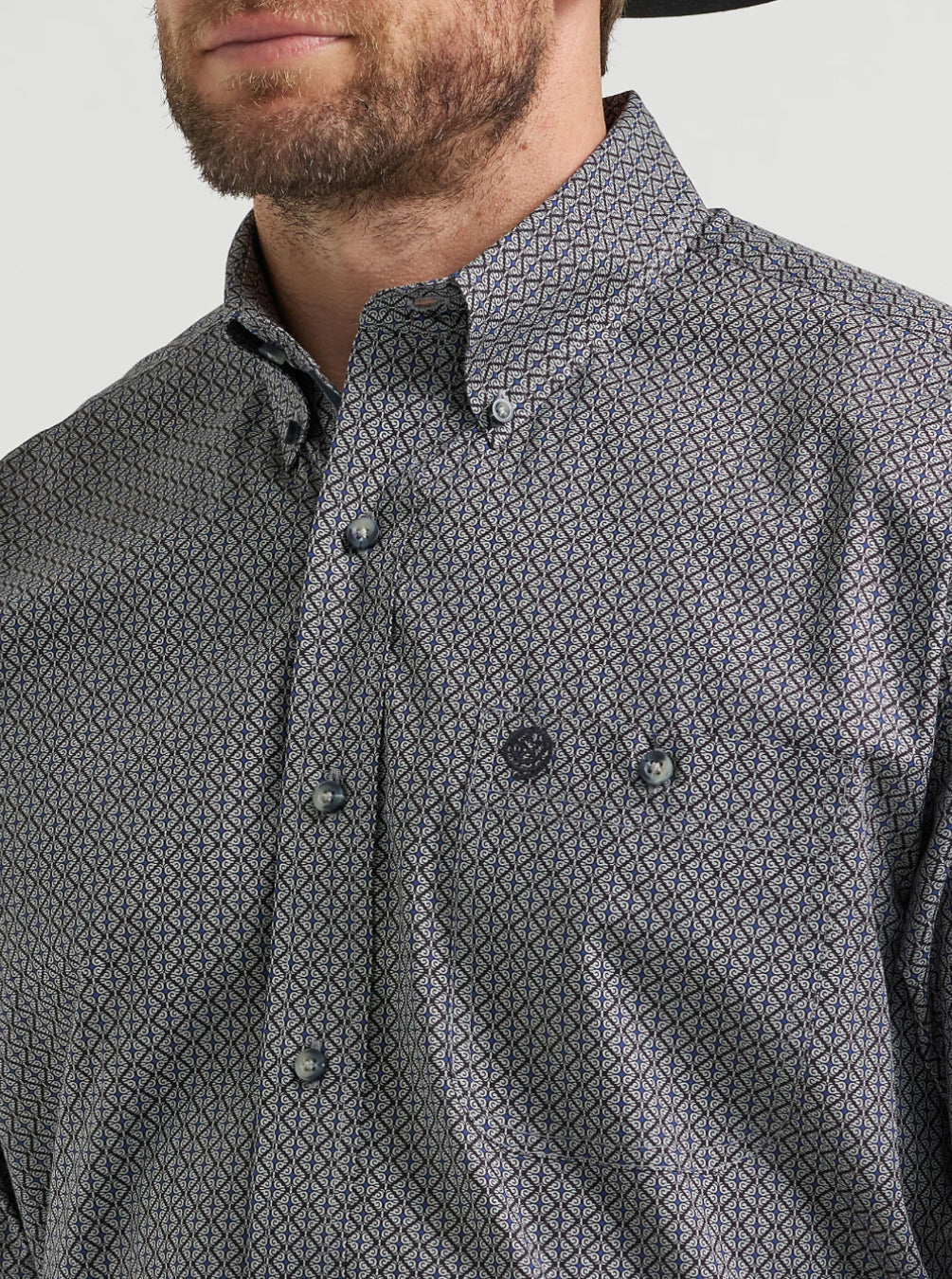 Wrangler Men’s George Straight Western Shirt, Snaps 112369598