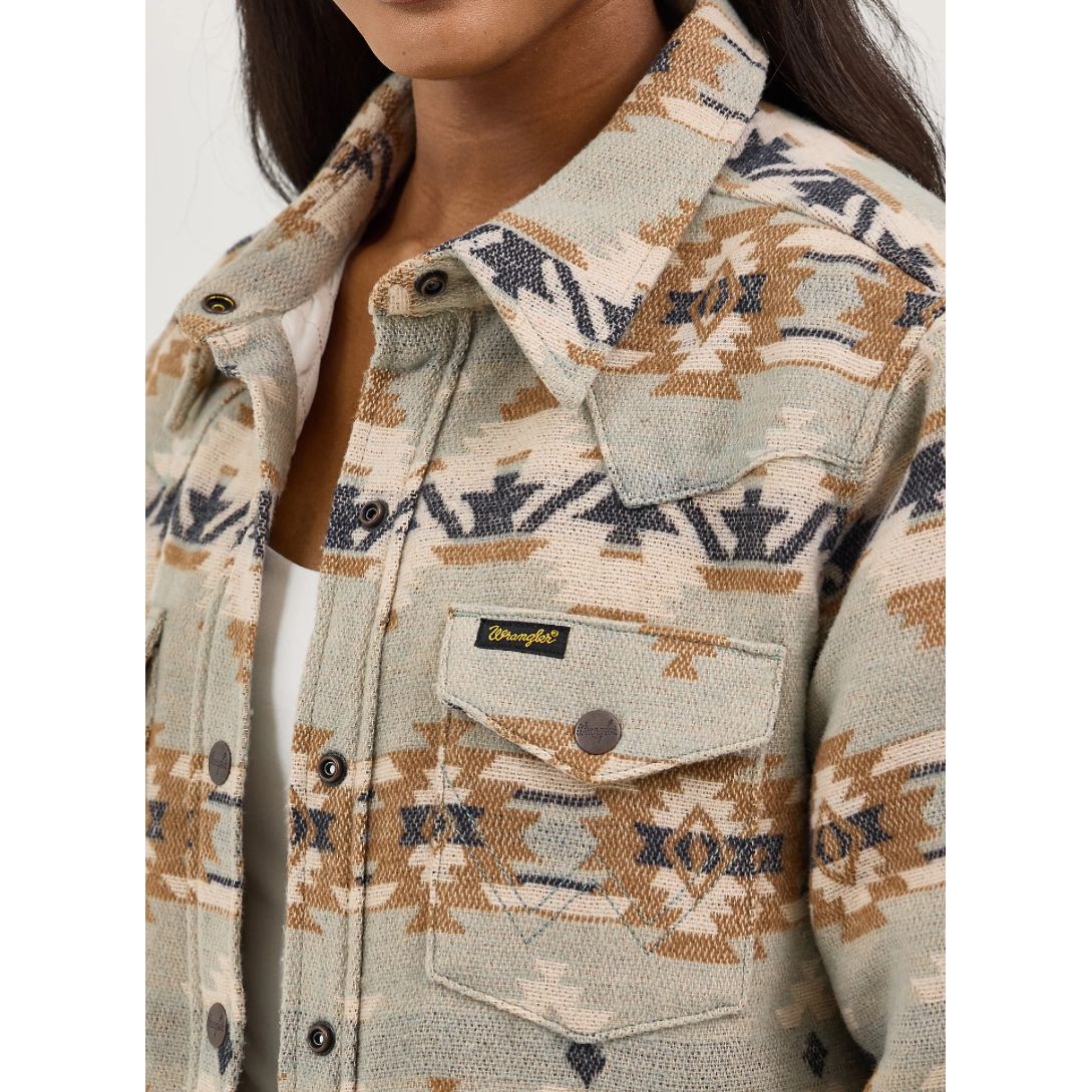 WRANGLER Ladies Quilted, Lined Shacket 112368299