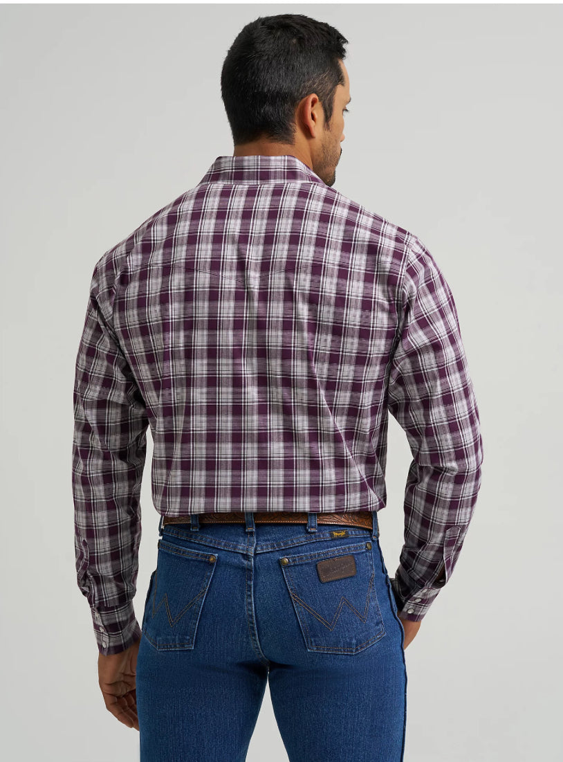 Wrangler Men's Western Snap Shirt - Classic Fit -112367709