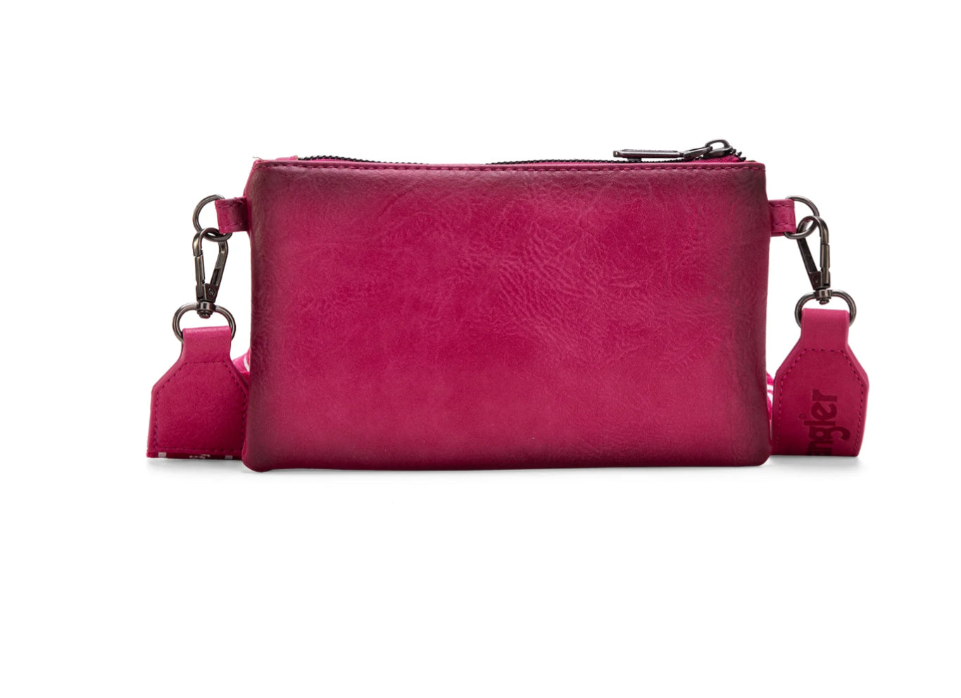 Wrangler Dual Zipper Compartment Crossbody Bag WG120-209HPK