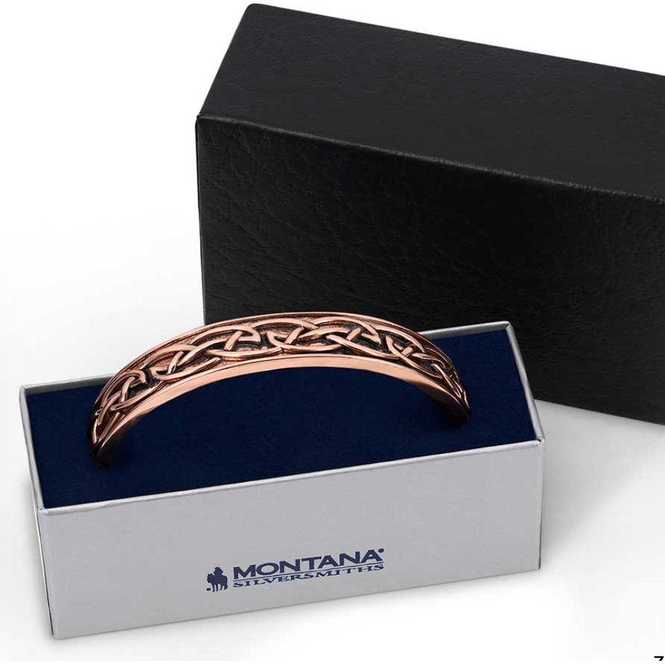 Montana Silversmith - Men’s Bracelet - Cathedral Rock Copper BC5815