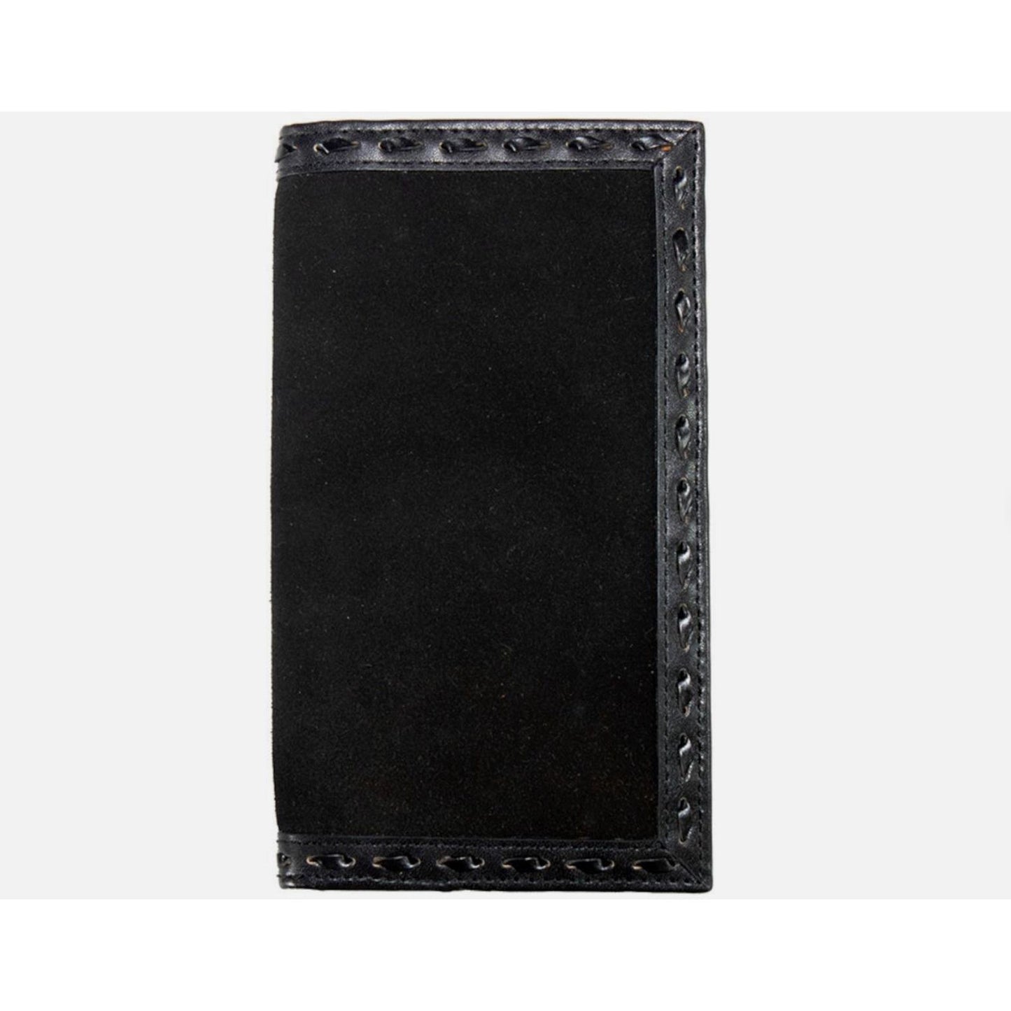 3D Belt Company Rodeo Wallet Black Roughout, Buckstitch D250016301
