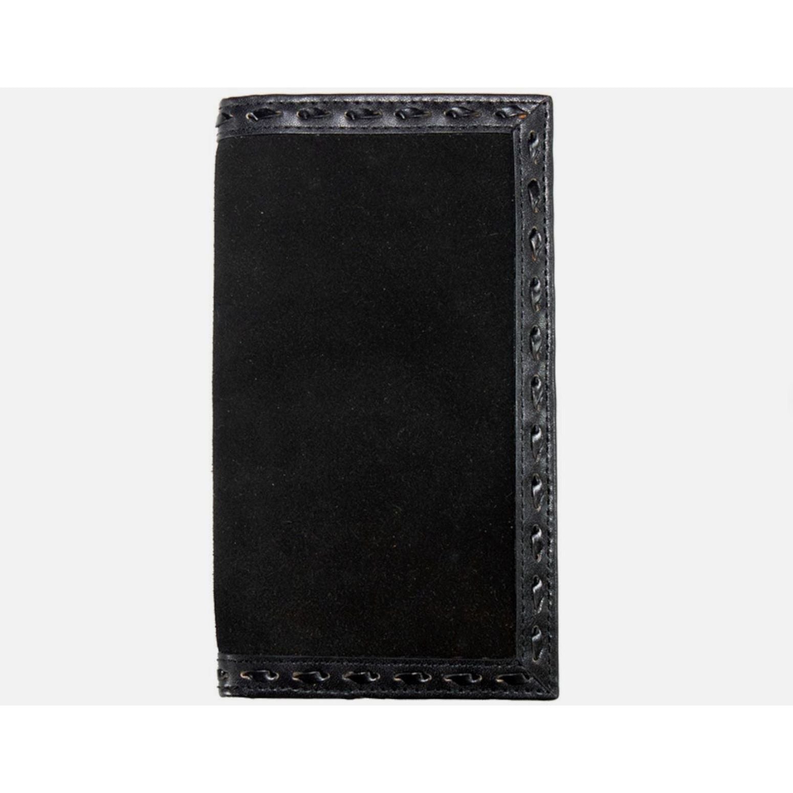 3D Belt Company Rodeo Wallet Black Roughout, Buckstitch D250016301