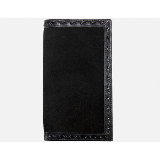 3D Belt Company Rodeo Wallet Black Roughout, Buckstitch D250016301
