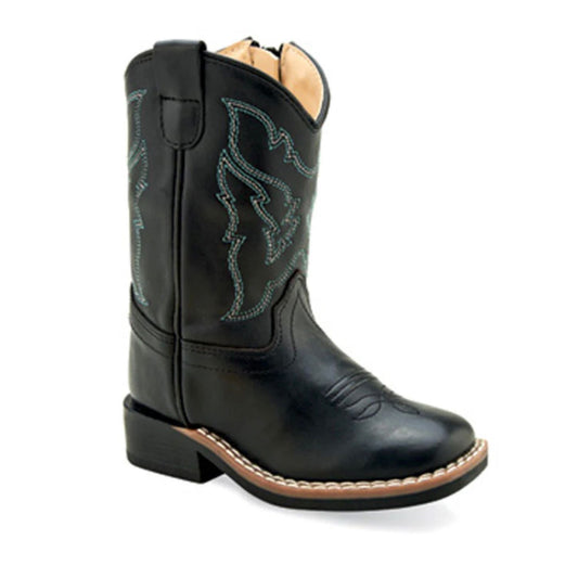 Old West Toddler Cowboy Boot, Square Toe, BSI1896