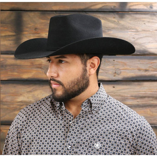 Ariat Felt Cowboy Hat, Black, 2X A7520201